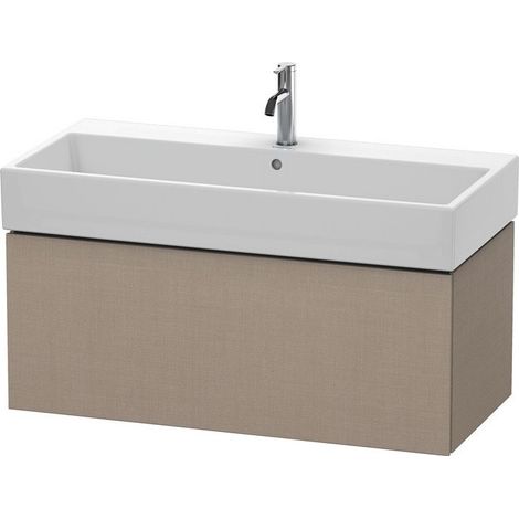 L-CUBE mobile lavabo 394x984x459mm lino