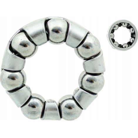 Gabbia a sfere/anello cuscinetto 1/4x7 PER mozzi 3 e 5 (1/3)