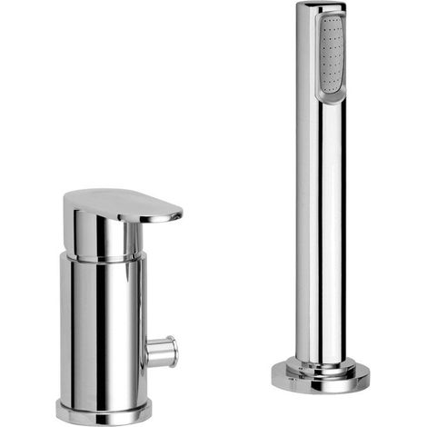 Paffoni Candy Serie Wannenbatterie mit Umsteller CA041CR  Verchromt - Messing