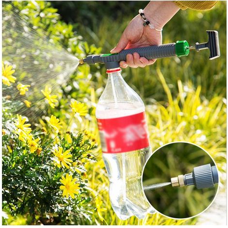 Haute Tension Portable pulvérisateur Manuel ,Pompe à air Jardin Fournitures réglable Bouteille de Boisson pulvérisation Nouvel Outil d'arrosage de jardin A (1/3)
