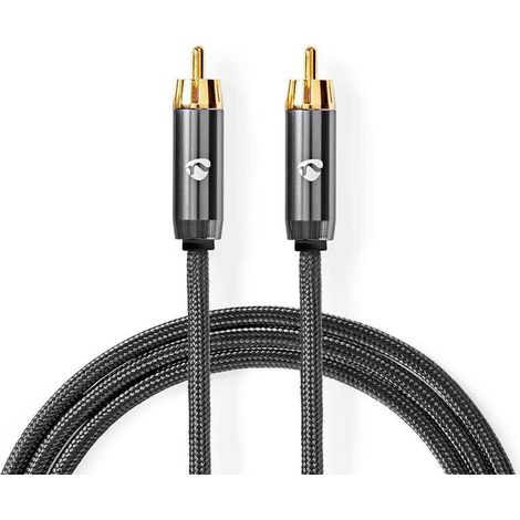 Cable para Subwoofer  Rca Macho - Rca Macho  Gr