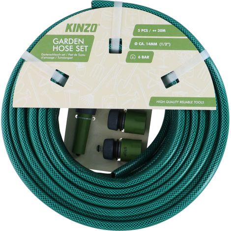 Kinzo tuyau d'arrosage Vert H9xl31.5xL31.5cm
