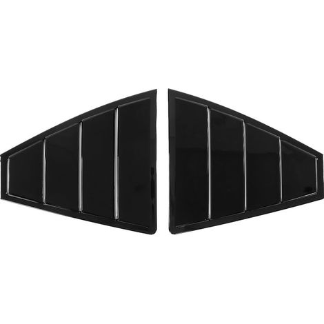 2 schwarze Sonnenschutzblenden für die Heckscheiben des Autos (1/5)