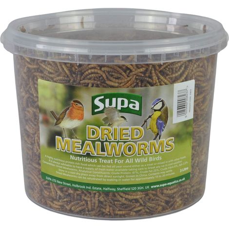 Supa Dried Mealworms - 3ltr - 565397
