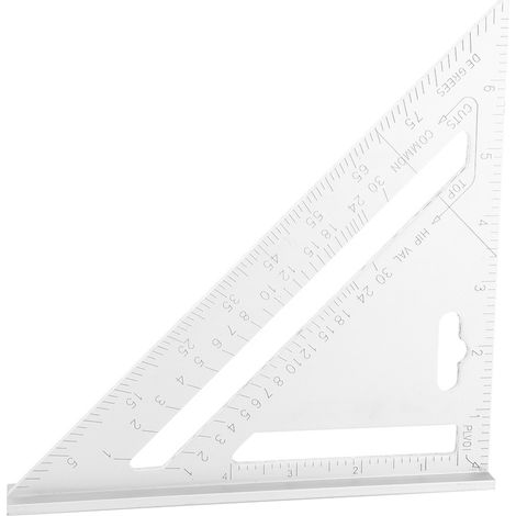 Winkelmesser für Dachsparren aus Aluminiumlegierung, Zimmermanns-Messwerkzeug (1/5)