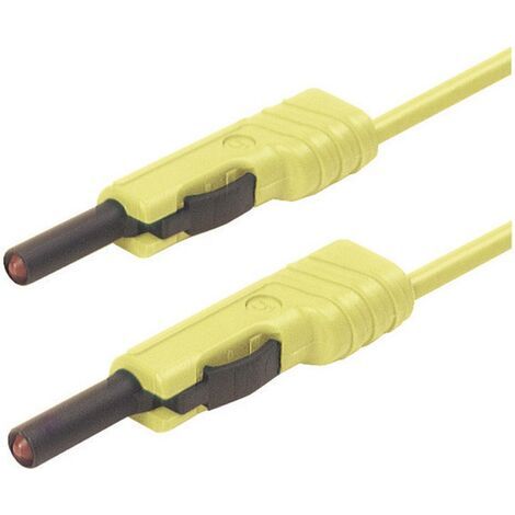 Hirschmann Test & Measurement MLB 50/1 V ge Messleitung Lamellenstecker 4 mm Lamellenstecker 4 mm 0. (1/3)