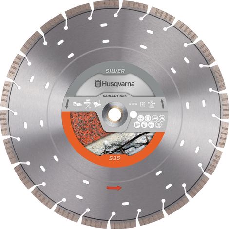 Husqvarna S35 Disco diamantato segmentato Vari-Cut 400 mm 534972030