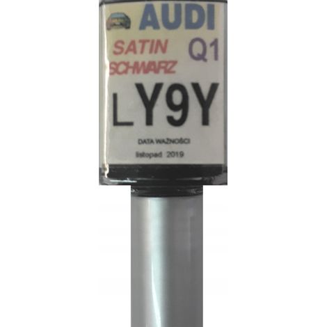 Audi LY9Y Q1 Lackausbesserungsstift in Satin Schwarz für Kratzer (1/5)