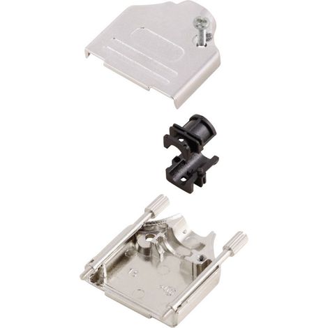 MH Connectors MHDTZK15-RA-PC-K 6560-6105-02 D-SUB Gehäuse Polzahl: 15 Metall 180 ° Silber 1 St.