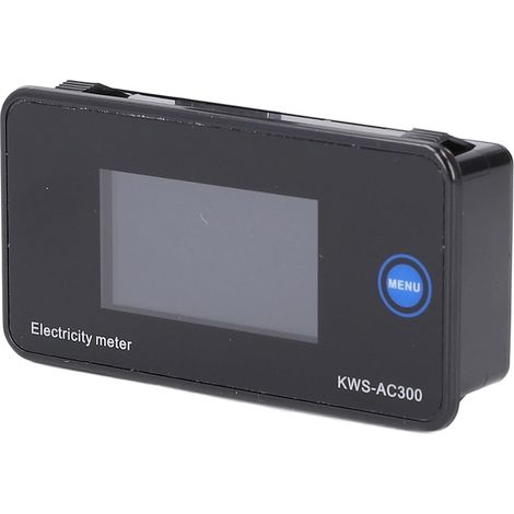 7-in-1 Digital Multimeter, Energy Meter with LCD Screen AC Current Power Temperature Tester Split Type Transformer for Industrial and (1/5)