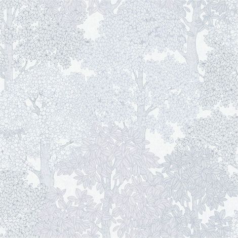Nature wallpaper wall Profhome 377536 non-woven wallpaper smooth design matt grey white 5.33 m2 (57 ft2) (1/5)