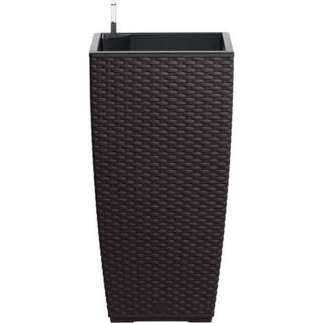 Bac Casa mesh haut - Moka - 12L - L29,9xl29,9xH57,4cm (1/2)