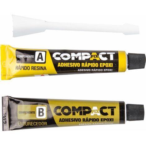 Adhesivo epoxi compactfix compact 8+ rápido secado resistente agua