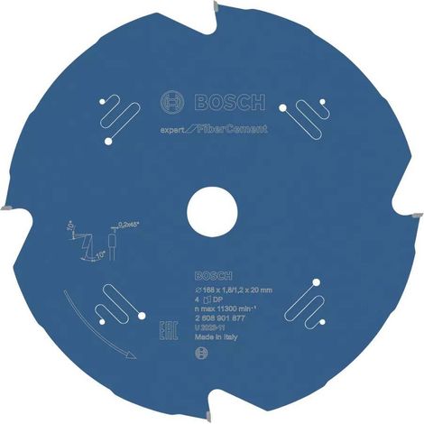 Graphite Expert disco de sierra circular 168 mm plateado