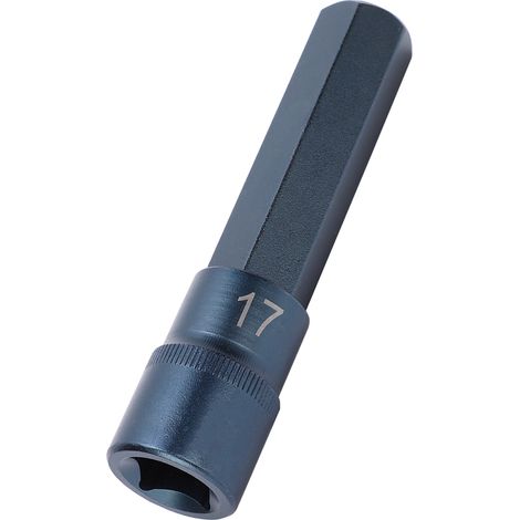 Embout hexagonal à douille en acier allié S2, outil de clé rapide pneumatique/électrique, quincaillerie antirouille H17 (1/5)