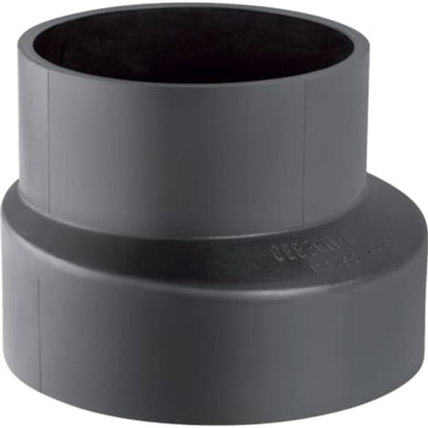 Geberit PE riduzione eccentrica, corta, DN 70 / 56, dø 75 mm, 365.566.16.1