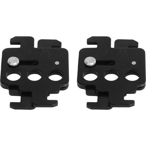 Cadenas de Sécurité pour Disjoncteur en Acier, 2 Pièces pour Procédures Lockout Tagout Électrique (1/5)