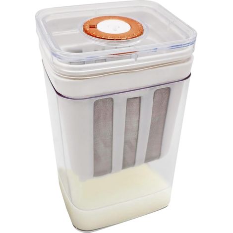 Petite passoire à lait de soja - 1100 ml - filtre multiple pour café - thé (1/5)