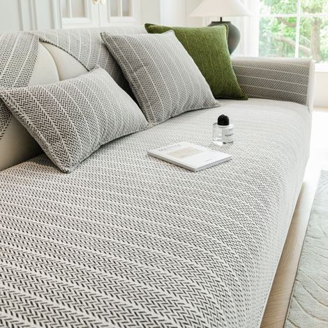Sofabezug l Form 1 2 3 4 Sitzer,Chenille Couch überzug Anzug Pets Dog Sofaschoner rutschfest Sofabezug Ecksofa l Form Four Seasons Universal Couch Sofabezug Ecksofa l Form
– Silbergrau 70x120cm