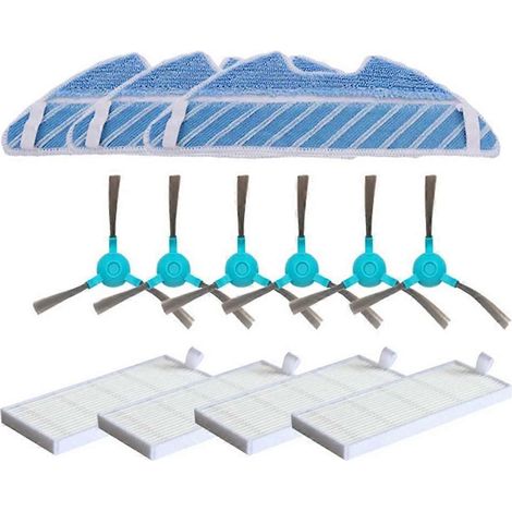 Filtre pour aspirateur brosse pour aspirateur Filtre de brosse pour aspirateur filtre de Suitable Cecotec Conga 1290 1390 1590 Robot Aspirateur Side Brosse HEPA Filtre Serpillière pièce détachée (1/5)