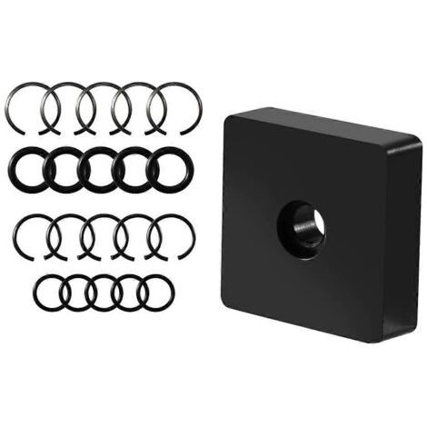 Anneau de rétention d'impact 1/2 pouce et 3/8 pouce, polyvalent et pratique, pour un usage quotidien (1/5)