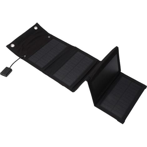 Faltbares 20-W-Solarladegerät, 5-V-USB-Ausgang, IP65 wasserdicht, tragbares Solarpanel, Powerbank für Outdoor-Aktivitäten