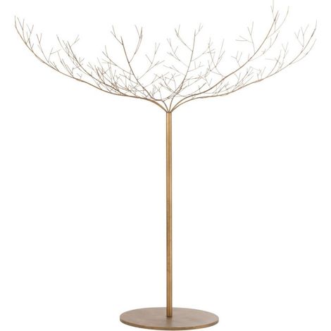 Arbre Déco en Métal "Maynard" 250cm Or (1/4)