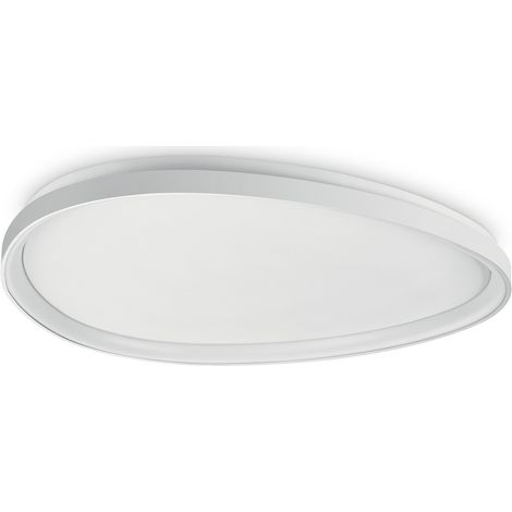 Ideal Lux GEMINI Plafonnier semi-encastré à LED intégré, blanc 4650 lm 4000 K (1/2)