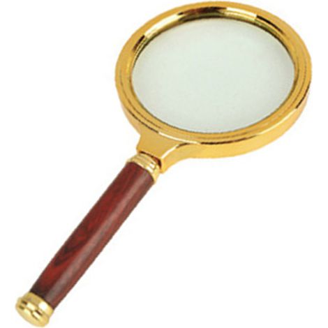 Cette loupe de poche 10x est compacte et portable, idéale pour les personnes âgées qui souhaitent lire des journaux, évaluer des bijoux et effectuer d'autres tâches. (1/5)