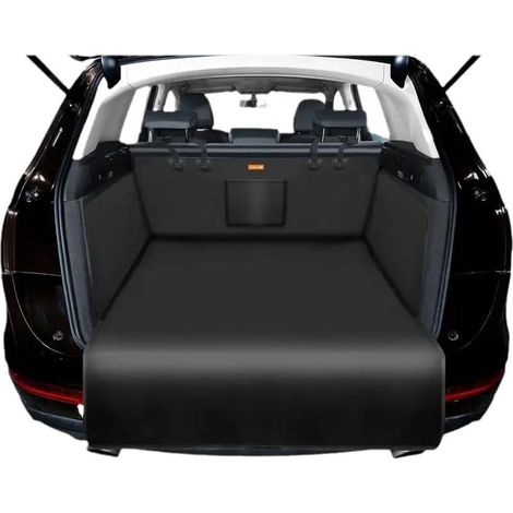 Kofferraummatte für Hunde – 1 Stück – 600D Oxford-Gewebe – wasserdicht und rutschfest – kompatibel mit Jaecoo J5, E5 und J7 – Schwarz, 165 x 104 cm (1/5)