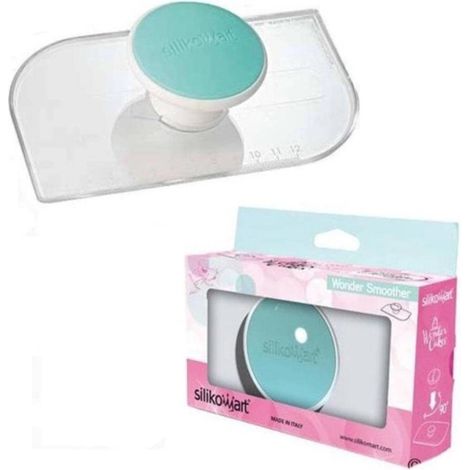 Silikomart LIS01 Wonder Smoother Spianatrice Liscia, Carbonio, Multicolore (1/2)