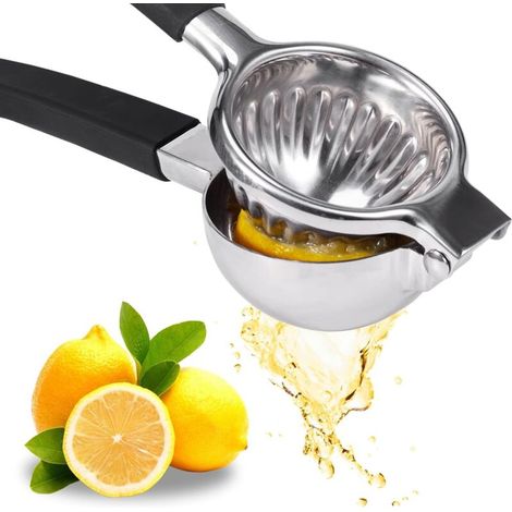 Presse-citron - Acier Inoxydable 304 - 22 5 X 8 2 X 5 5 Cm - Pour Citrons Et Oranges Jusqu A 7 Cm - 1 Piece (1/4)