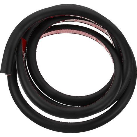 Flexible Dachrinne für Wohnmobile, Regenwasserablauf für Pkw und Transporter (2 Meter). – 200,00 x 2,20 x 1,20 cm – Schwarz (1/3)