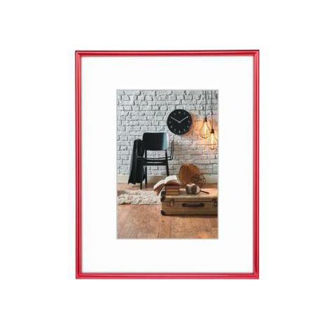 Hama Bilderrahmen Sevilla 00066282 21x29,7cm Kunststoff rot (1/4)