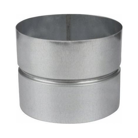 Raccordement Nipel Pour Tuyaux Spiro Flex Thermoflex - Diamètre 158 Mm - Matériau En Acier Zingué (1/2)