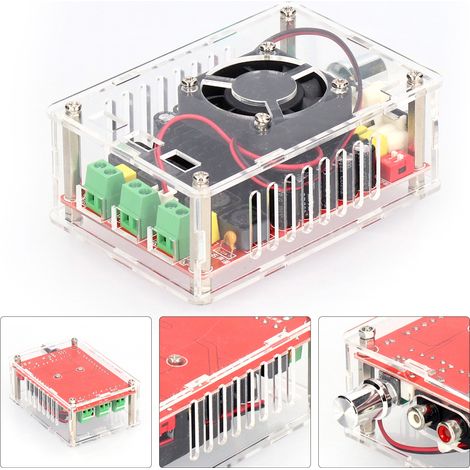 Audioverstärkerplatine Hochleistungs-Digitalmodul mit Gehäuse und TDA7498-Chipkomponente XH-A101 (1/5)