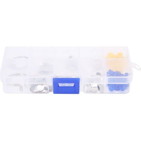 Kit d'accessoires dentaires avec matrices orthodontiques, anneaux et coins pour soins dentaires (1/5)