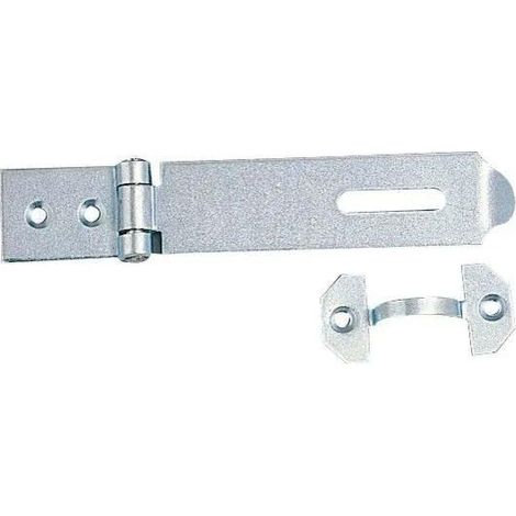 Monin Porta-catenacci in acciaio zincato 100 x 35 mm sicurezza