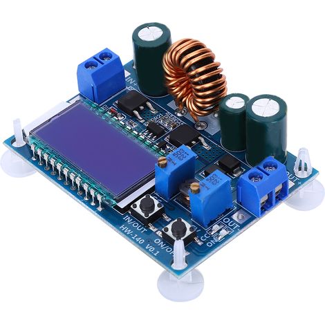 Step-Up/Down-Druckmodulplatine, Konstantspannungs-Strommodul mit LCD-Digitalanzeige (1/5)