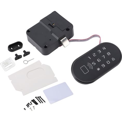 Fingerabdruck-Schrankschloss, intelligentes schlüsselloses biometrisches Schloss für Schubladen und Schränke, Kindersicherung für Zuhause und Büro mit USB-Schlüssel, für