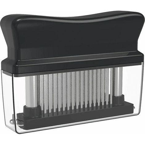 Attendrisseur de viande à lame en acier inoxydable (noir) (1/5)