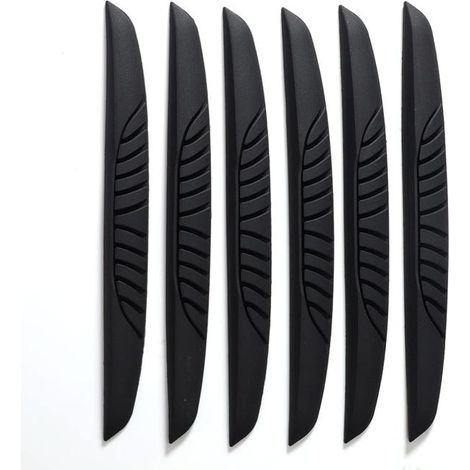 (6 Pièces,Noir) Protection Portière Voiture,Bandes Anti-Collision,Bord de Tole, Rétroviseur,Anti-Frottement,Anti-Collision, pour Tous Les Véhicules (1/5)