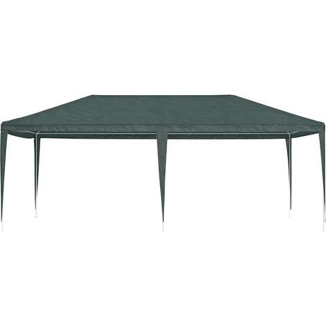 Tente de réception, Pavillon, Pergola, Tente de jardin, professionnelle 4x6 m Vert 90 g/m² OIB1713E (1/5)