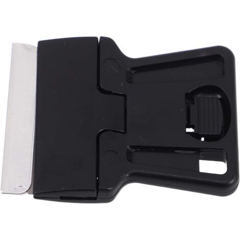 Grattoir Portable en Plastique pour Vitres Voiture Lame Tranchante, Outil de Nettoyage pour Enlever Autocollants et Résidus sur Vitres Teintées, pour Dépannage Automobile (1/5)