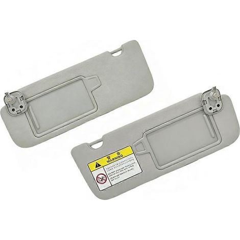 Pare-soleil avec miroir pour Kia Sportage QL 2017-2021 (côté conducteur/passager, conduite à gauche) - Références : 85210-D9110 et 85220-D9110 (1/5)
