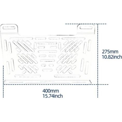Porte-bagages arrière compatible avec les BMW R1200GS, R1250GS, F850GS, F750GS et F650GS. (1/5)