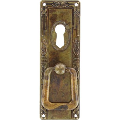 Blister maniglia 12060 33x97 mm. p.p. ottone anticato