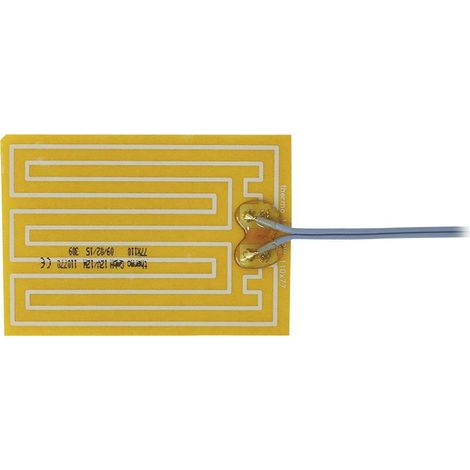 Thermo TECH polyester Feuille chauffante autocollant 12 V/DC, 12 V/AC 12 W Indice de protection IPX4 (L x l) 110 mm x 77 mm S25646