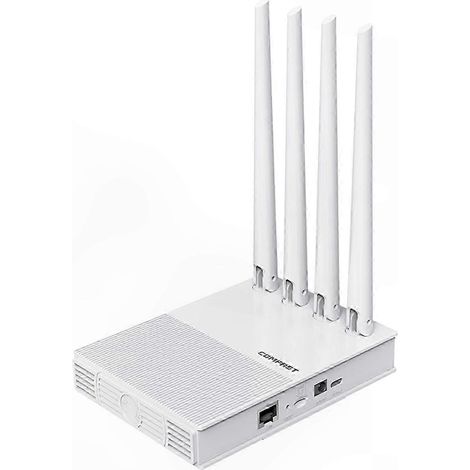 Routeur 4G LTE Extérieur Haute Vitesse avec Emplacement Carte SIM, Ports RJ45 et TYPE-C, WiFi 3000Mbps (1/5)