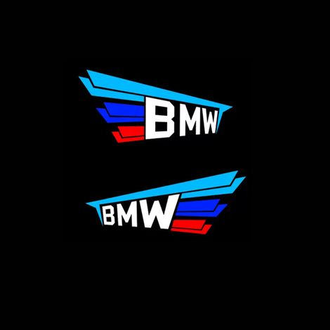 pièces de lumières de bienvenue pour BMW Série 3 Série 5 Série 7 Série X3/X5/X6/X7 lumières de porte de projection lumières de bienvenue BMW style 18